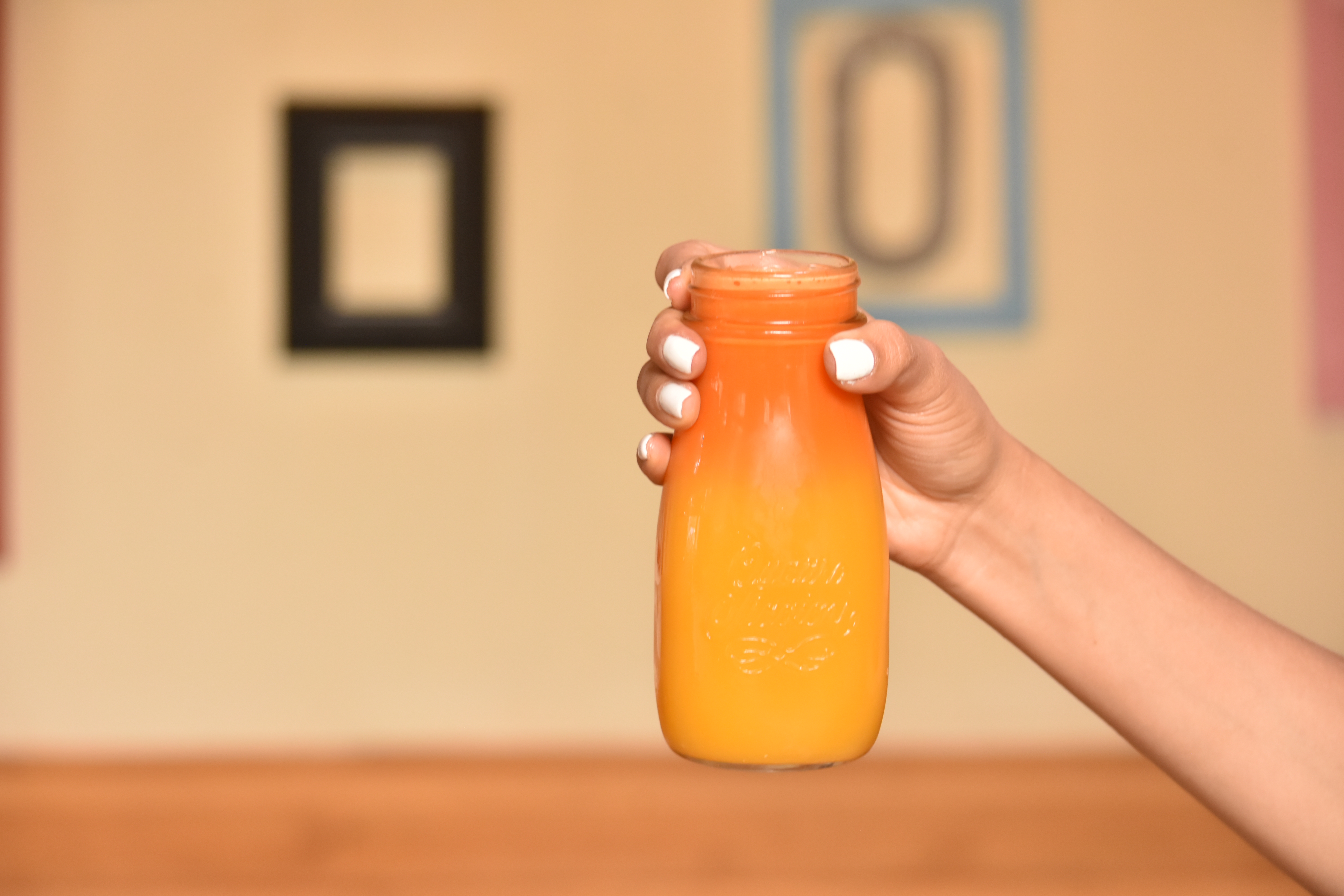 Combinado naranja y zanahoria
